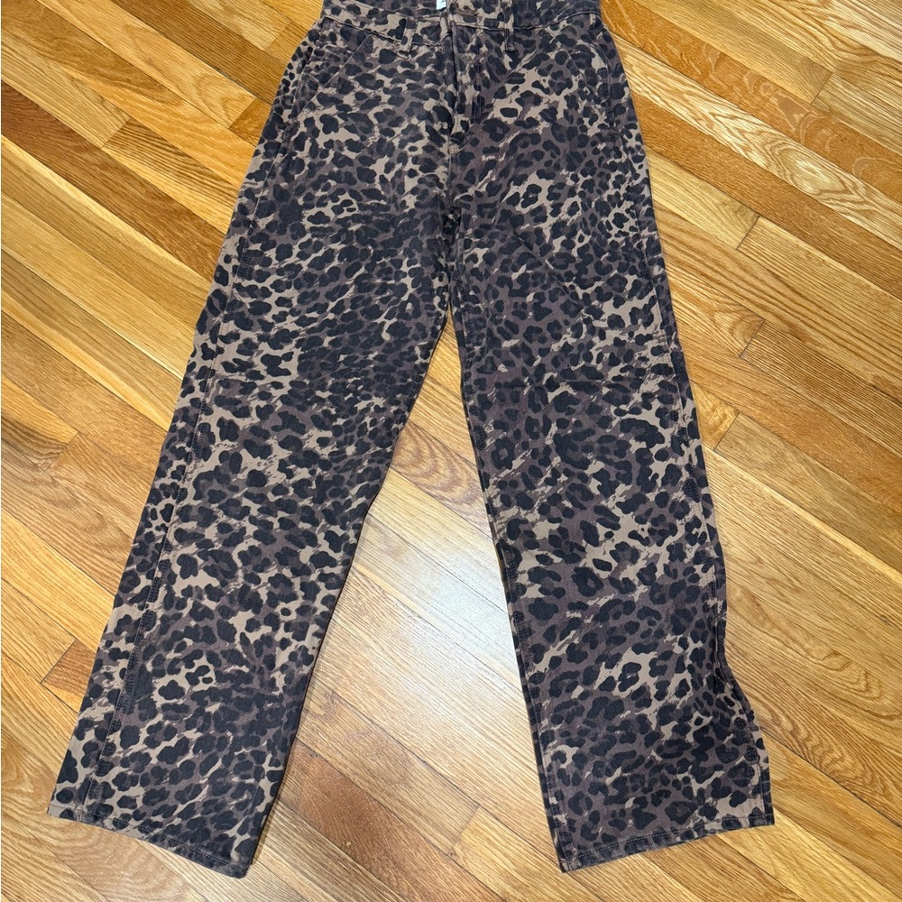 Abercrombie & Fitch cheetah Print Pants